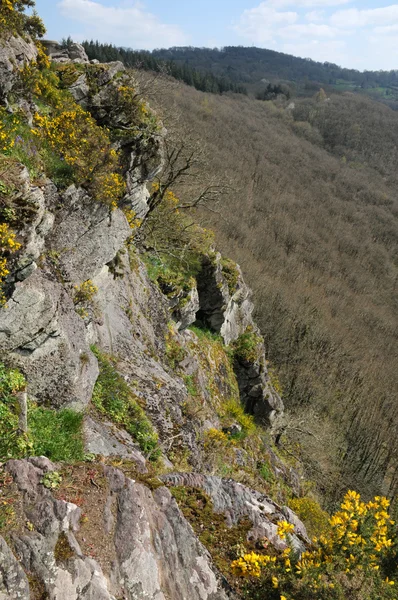 Frankrijk, pittoreske roche d oetre in saint philibert sur orne — Stockfoto