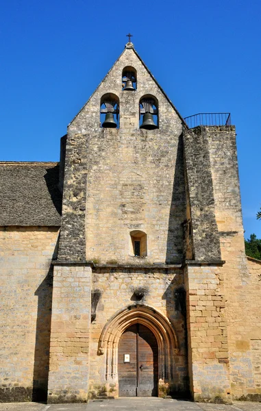 França, igreja de Sainte Nathalene em Dordogne — Fotografia de Stock