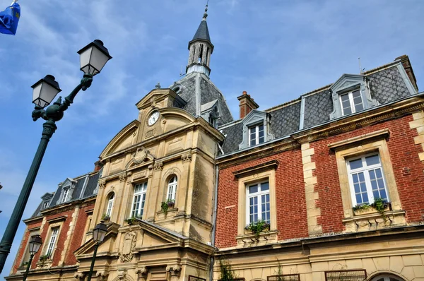 France, city hall of Cabourg in Normandie — Stock Photo, Image
