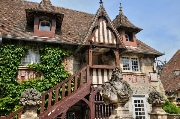 Francia, pintoresco pueblo de Dives sur Mer — Foto de Stock