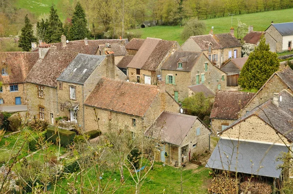 Normandie, the picturesque village of Saint Ceneri le Gerei — Stock Photo, Image
