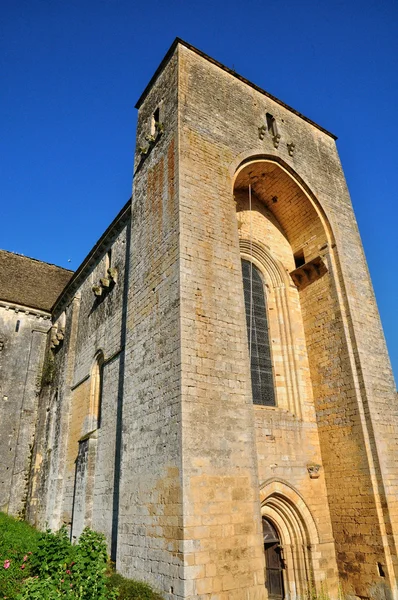 Frankrike, saint amand de coly kyrkan i dordogne — Stockfoto