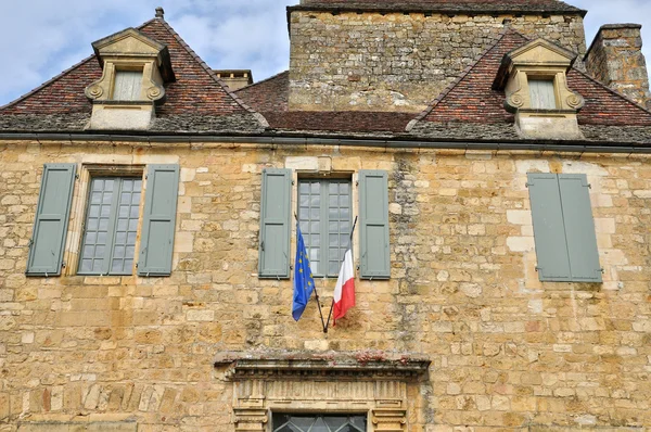 Frankrijk, schilderachtig dorp van domme — Stockfoto