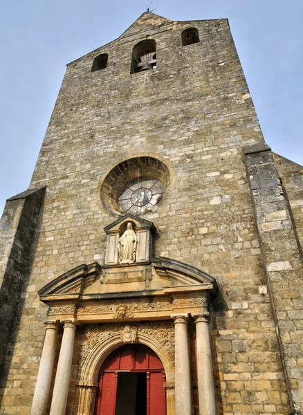 Francia, Domme iglesia en Dordoña —  Fotos de Stock