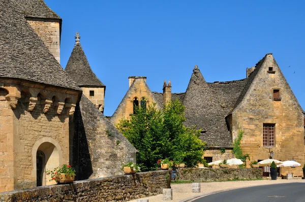 フランス、サン魔神の美しい村 — ストック写真