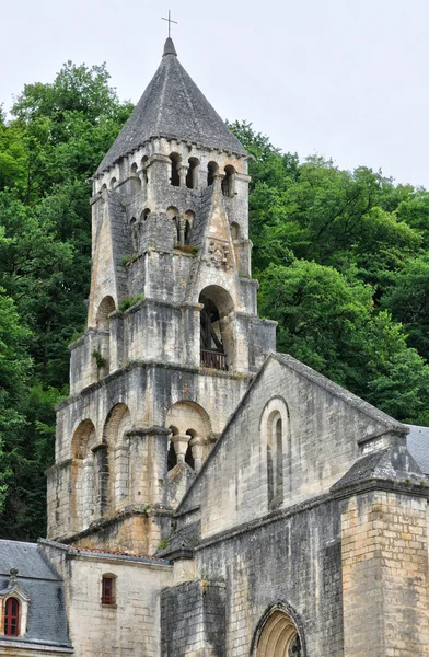 Fransa, dordogne brantome manastır kilisesi — Stok fotoğraf