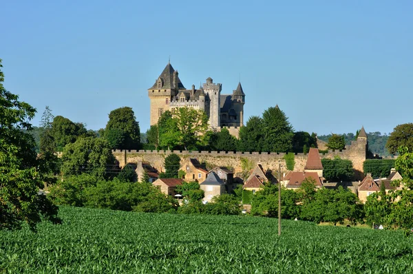 França, pitoresca aldeia de Montfort — Fotografia de Stock