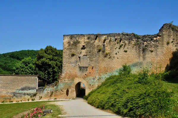 Francia, pittoresco villaggio di Saint Amand de Coly — Foto Stock