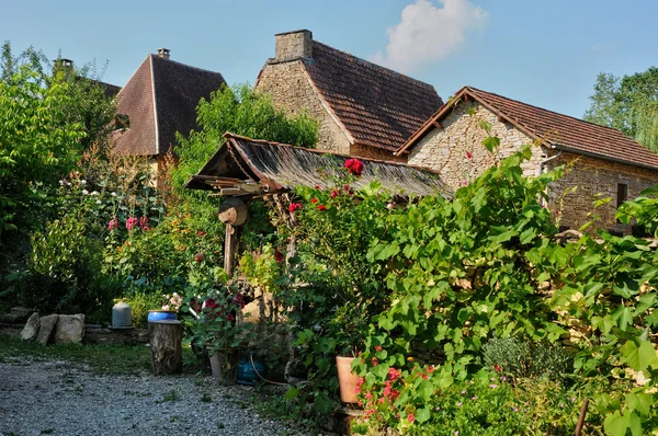France, village pittoresque de Saint Léon sur Vezere — Photo
