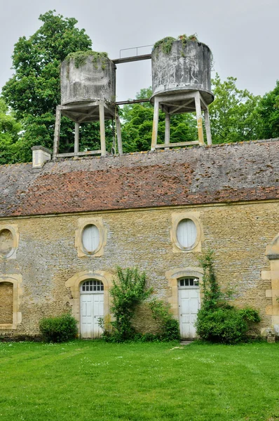 França, castelo de Canon na Normandia — Fotografia de Stock