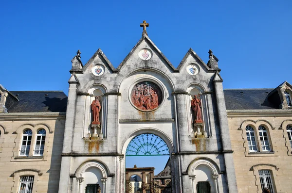 Normandie, la trappe abbey i soligny la trappe — Stockfoto