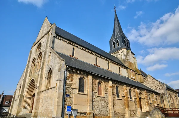 Frankrijk, historische kerk van thury harcourt — Zdjęcie stockowe