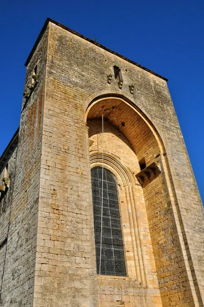 França, Igreja de Saint Amand de Coly em Dordogne — Fotografia de Stock