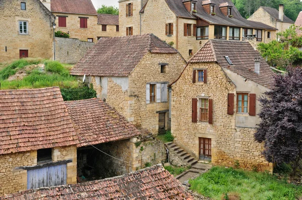 France, picturesque village of Aillac — Stock Photo, Image