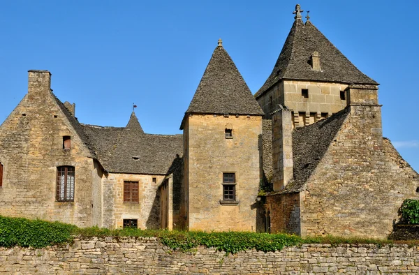 Frankreich, malerisches schloss der heiligen geister in dordogne — Stockfoto