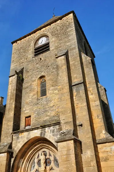 Francia, Chiesa di Saint Genies in Dordogna — Foto Stock