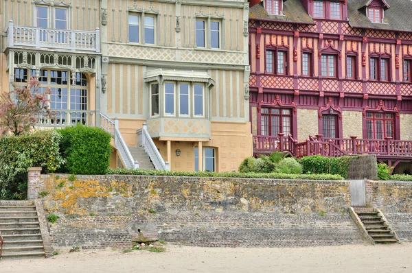 Dům v trouville sur mer v normandie — Stock fotografie