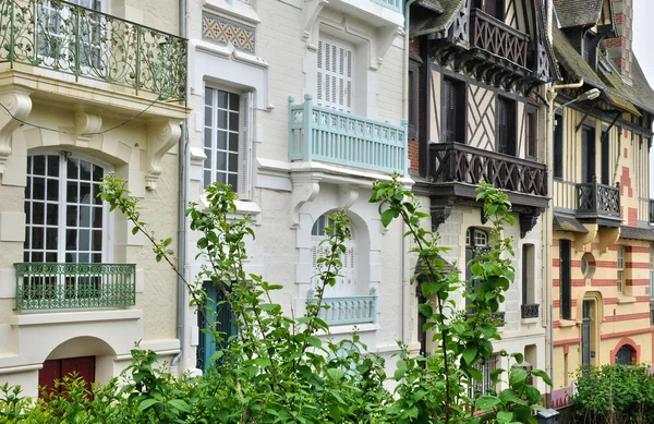 Casa em Trouville sur Mer na Normandia — Fotografia de Stock