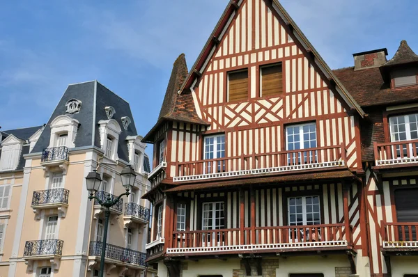 Fransa, normandie bir Cabourg picturesque city — Stok fotoğraf