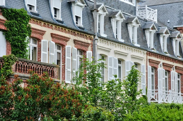 Frankrig, maleriske by Deauville i Normandie - Stock-foto
