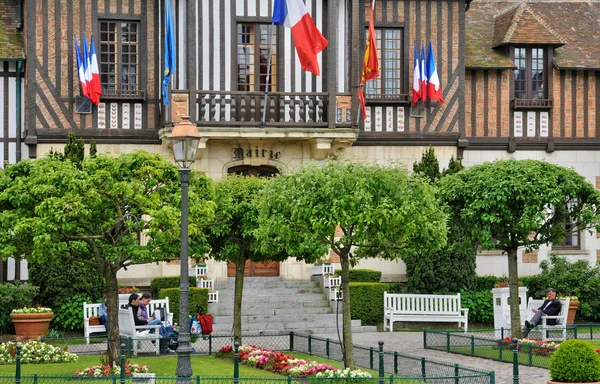 França, pitoresca cidade de Deauville na Normandia — Fotografia de Stock