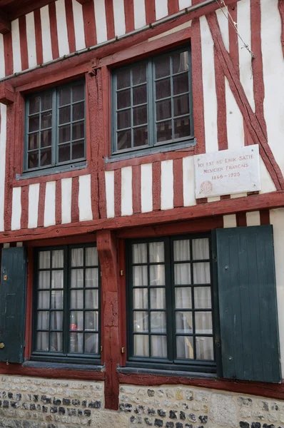 France, house of Erik Satie in Honfleur — Stock Photo, Image