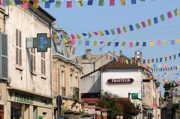 Francia, la pintoresca ciudad de triel sur seine —  Fotos de Stock