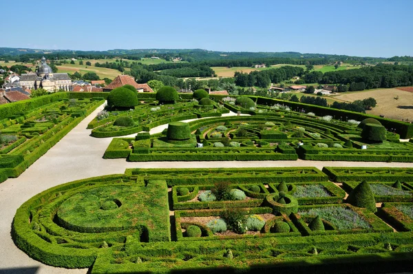 Frankrijk, kasteel van hautefort in dordogne — Stockfoto