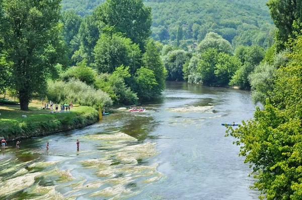 France Vezere river in Tursac — Stock Photo, Image