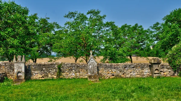 Perigord, na cmentarzu vezac w dordogne — Zdjęcie stockowe