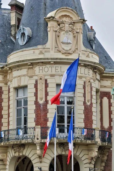 Frankrijk, schilderachtige stad van trouville in Normandië — Stockfoto