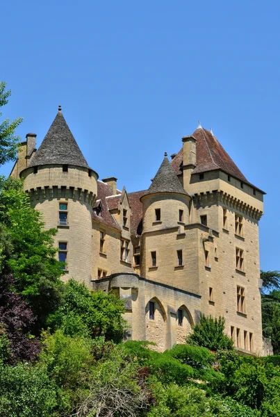 프랑스, 베 작에서 라 malartrie의 아름 다운 성 — 스톡 사진