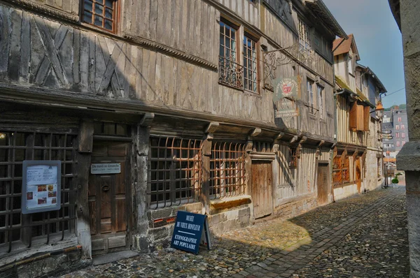 France, museum of old Honfleur in Normandy — Stock Photo, Image