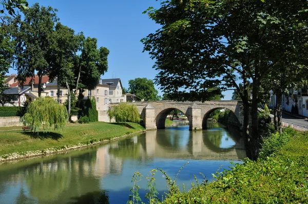 Frankrike, staden av l isle adam — Stockfoto