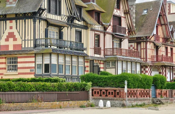 Casa em Trouville sur Mer na Normandia — Fotografia de Stock