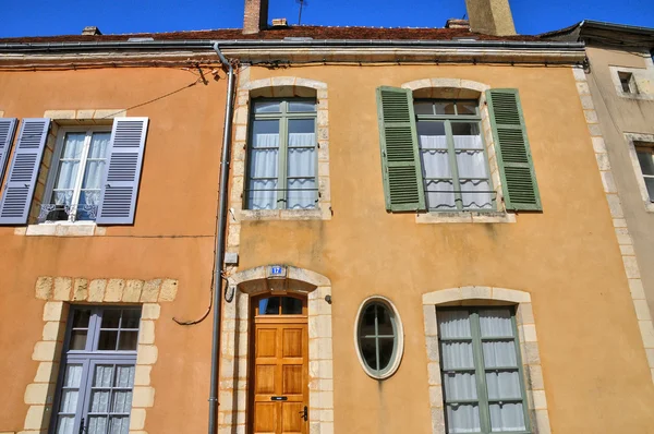 Francia, pintoresca ciudad de Belleme en Normandía — Foto de Stock