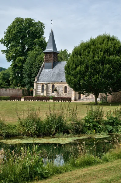 França, pitoresca aldeia de Lisors — Fotografia de Stock