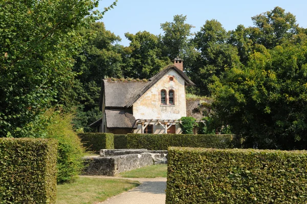 Hameau de la Reine dans le parc du château de Versailles — Photo