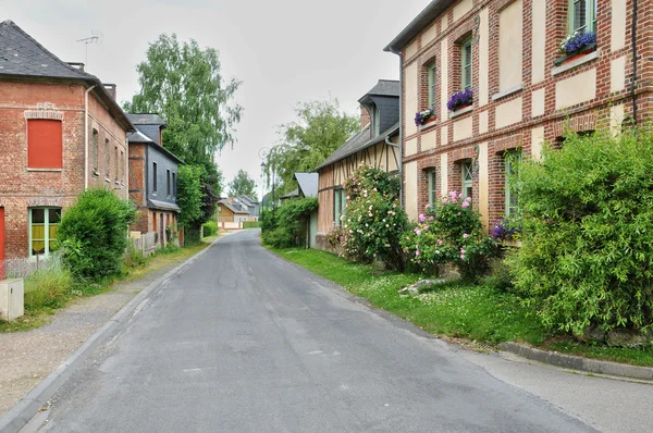 Frankrijk, schilderachtig dorp van vascoeuil — Stockfoto