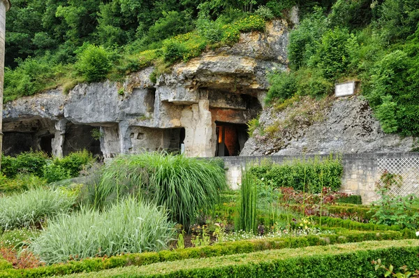 Franciaország, festői város brantome — Stock Fotó