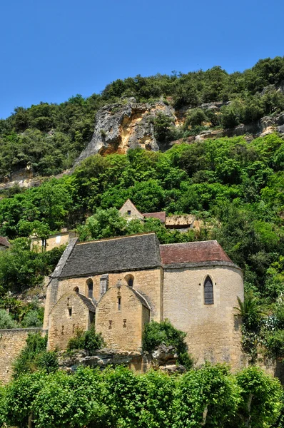 Perigord, el pintoresco pueblo de la roque Gageac — Foto de Stock