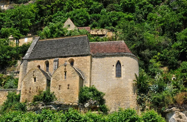 Perigord, a festői la roque-gageac — Stock Fotó