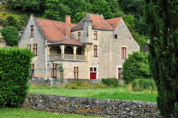 法国，CARSAC的风景如画的村庄 — 图库照片