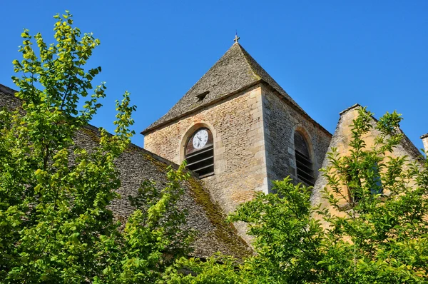 フランス、ドルドーニュの聖 geniest 教会 — ストック写真