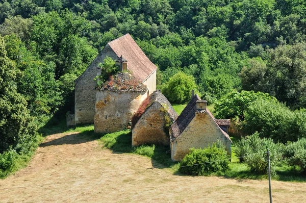 Франція, мальовничому гуцульському селі Сент-Мондан — стокове фото