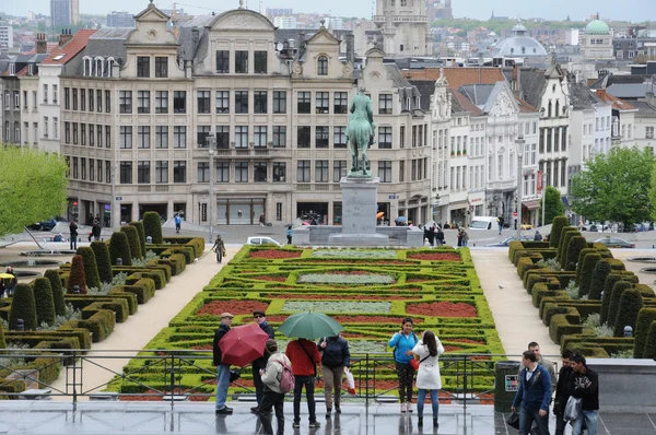 Bélgica, cidade pitoresca de Bruxelas — Fotografia de Stock