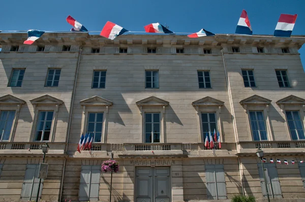 Frankrike, stadshuset av magny en vexin i val d oise — Stockfoto