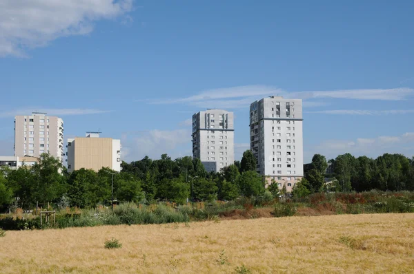 França, pitoresca cidade de les Mureaux em Les Yvelines — Fotografia de Stock