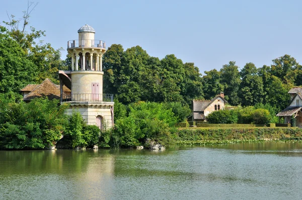 Franciaország, marie antoinette estate a parc versailles palace-ban — Stock Fotó