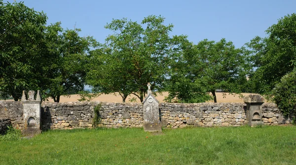 佩里戈尔，vezac 在多尔多涅省的公墓 — 图库照片